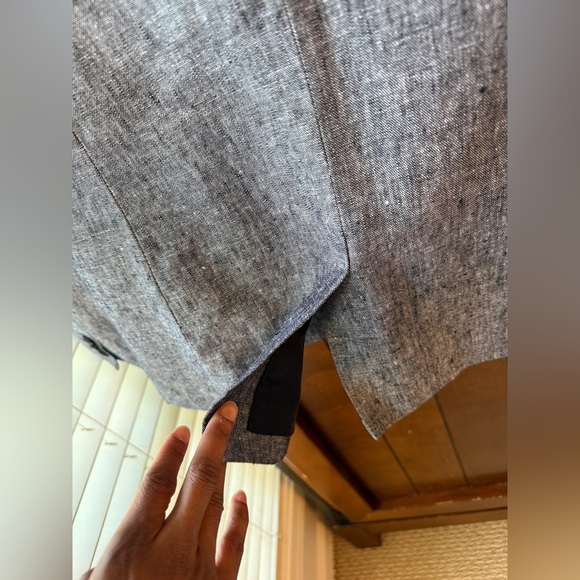 J CREW One-button linen blazer SIZE: 2 - Picture 8 of 11